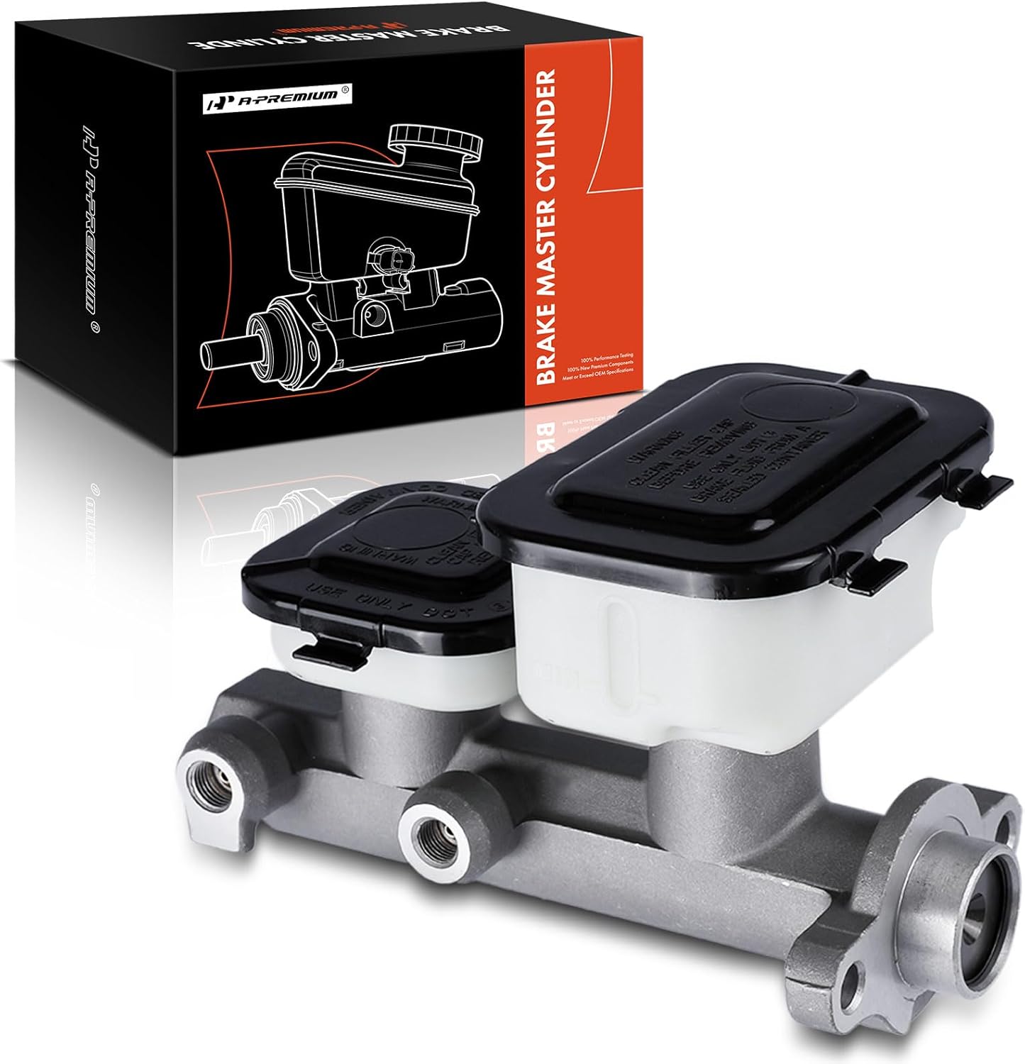 A-Premium Brake Master Cylinder with Reservoir and Cap Compatible with Chevrolet and GMC Vehicles - Astro, Safari, 1990-1995