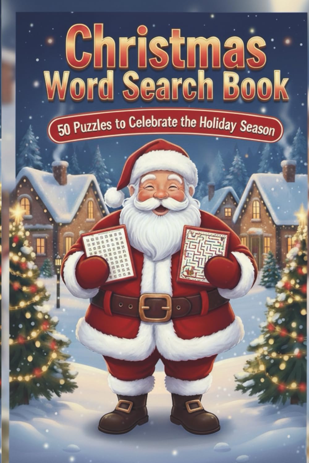 Christmas Word Search Book: 50 Puzzles to Celebrate the Holiday Season