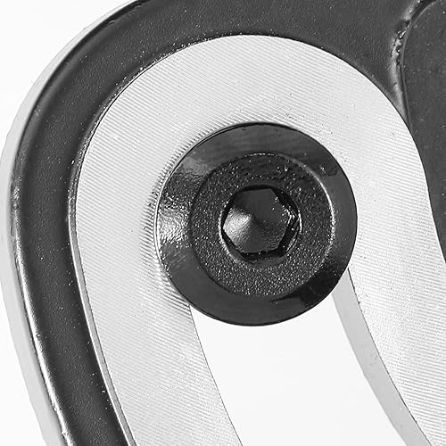 Miniatura 5 de 20 tornillos hexagonales de cabeza plana M6 x 1.575 in, acero inoxidable 304 18-8, rosca completa, óxido negro (con llave hexagonal)