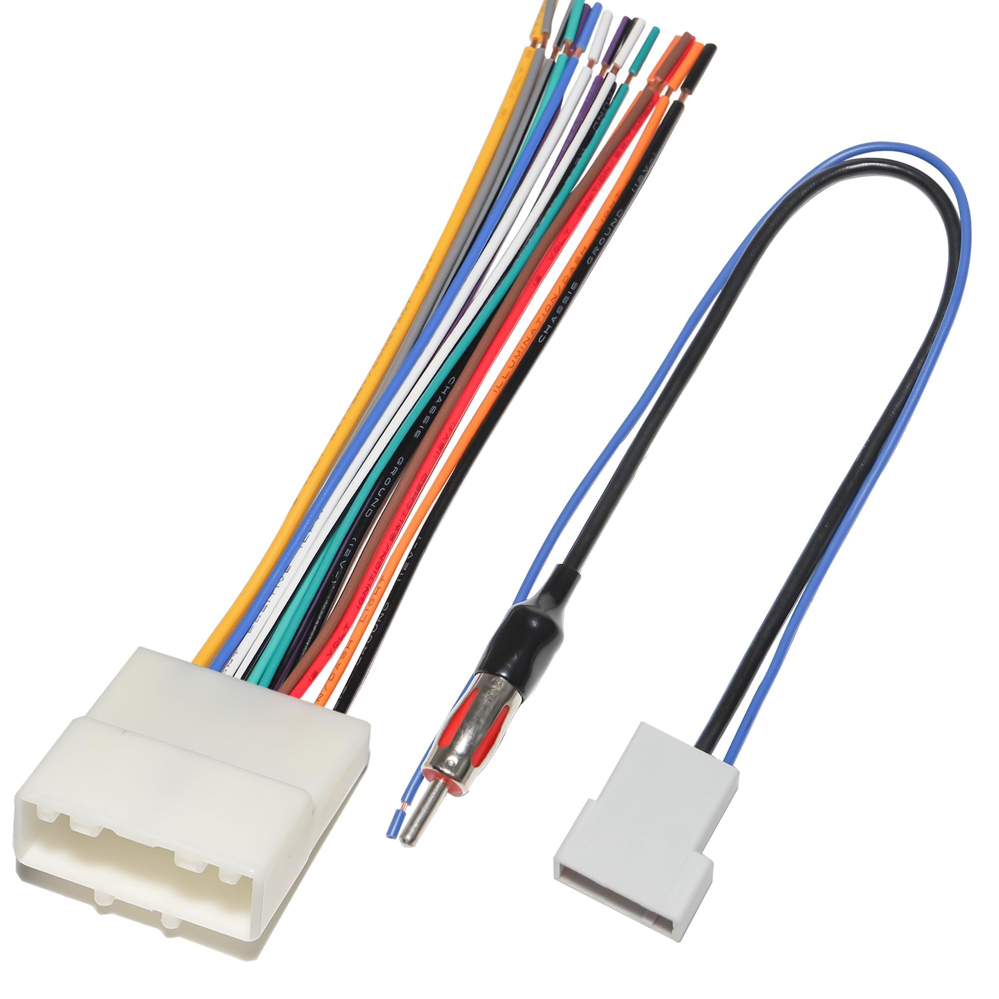 NuIth Radio Wiring Harness for Nissan Infiniti Subaru