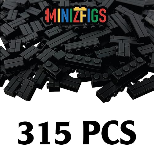 Miniatura 9 de Juego de 265 piezas de ladrillos de perfil de mampostería bronceados para piezas y piezas de pared de ladrillo a granel, castillo de ciudad,