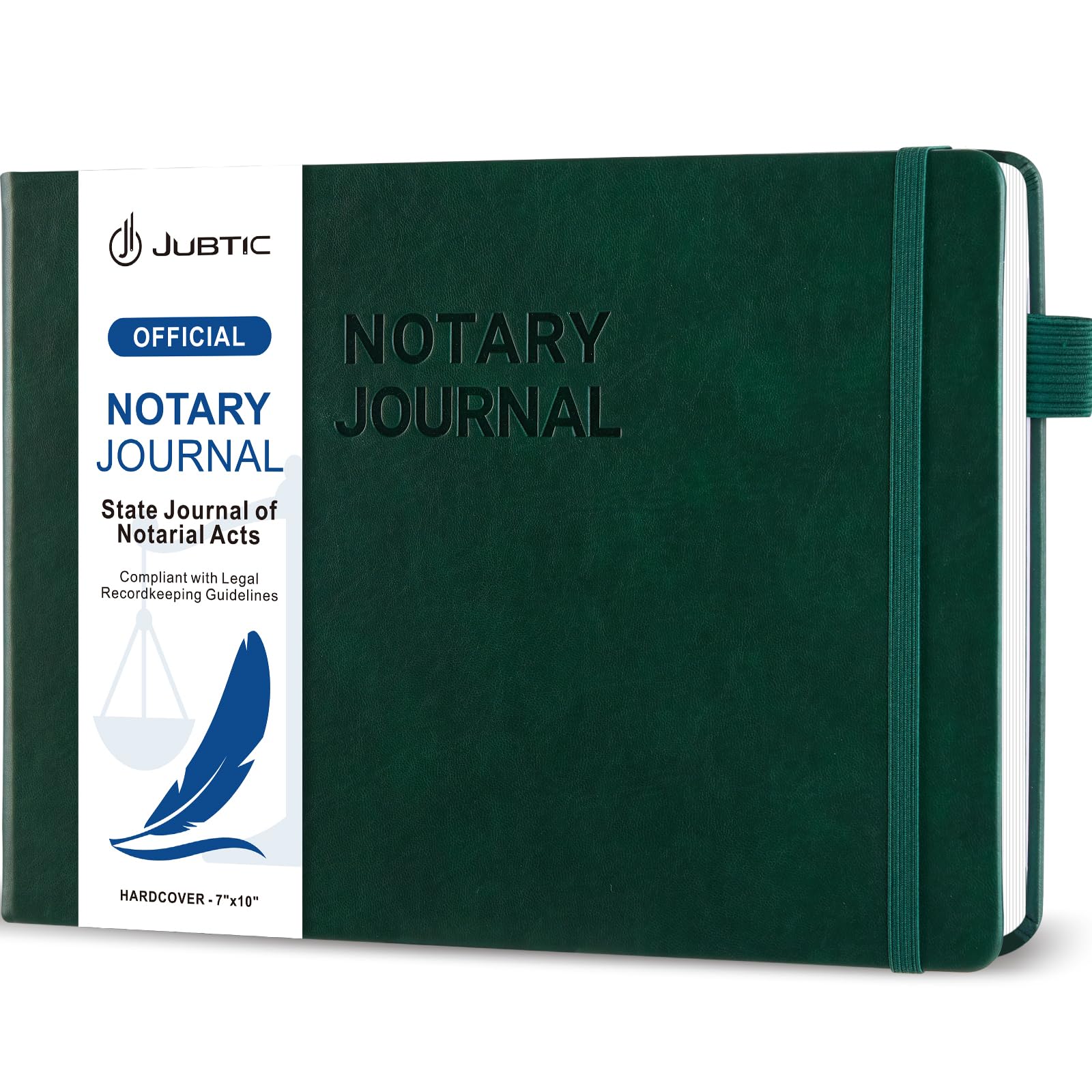 Journal public d'actes notariaux JUBTIC, un registre à couverture rigide de qualité supérieure