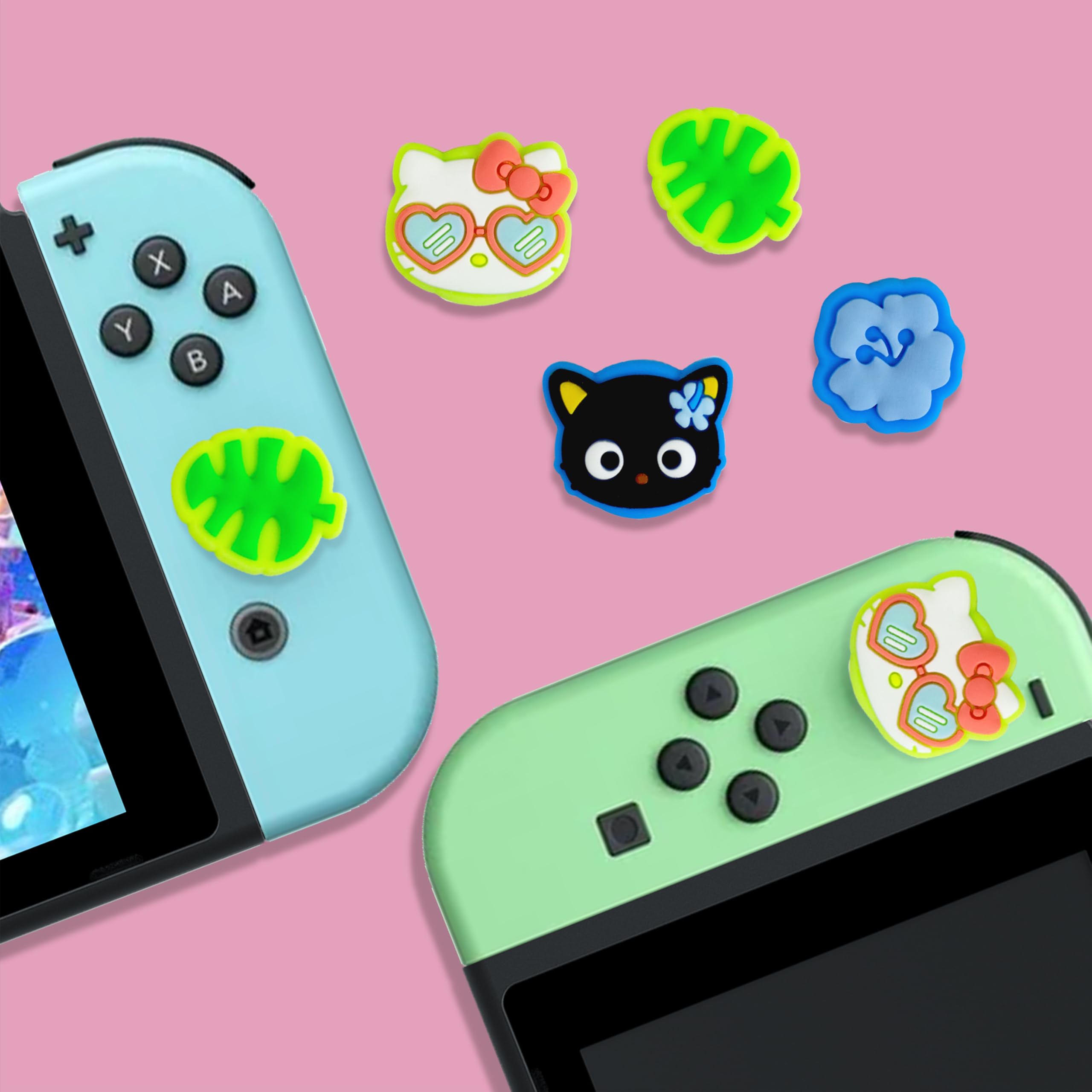Amazon.com: Sonix x Sanrio Silicone Thumb Grip Caps for Joy-Con