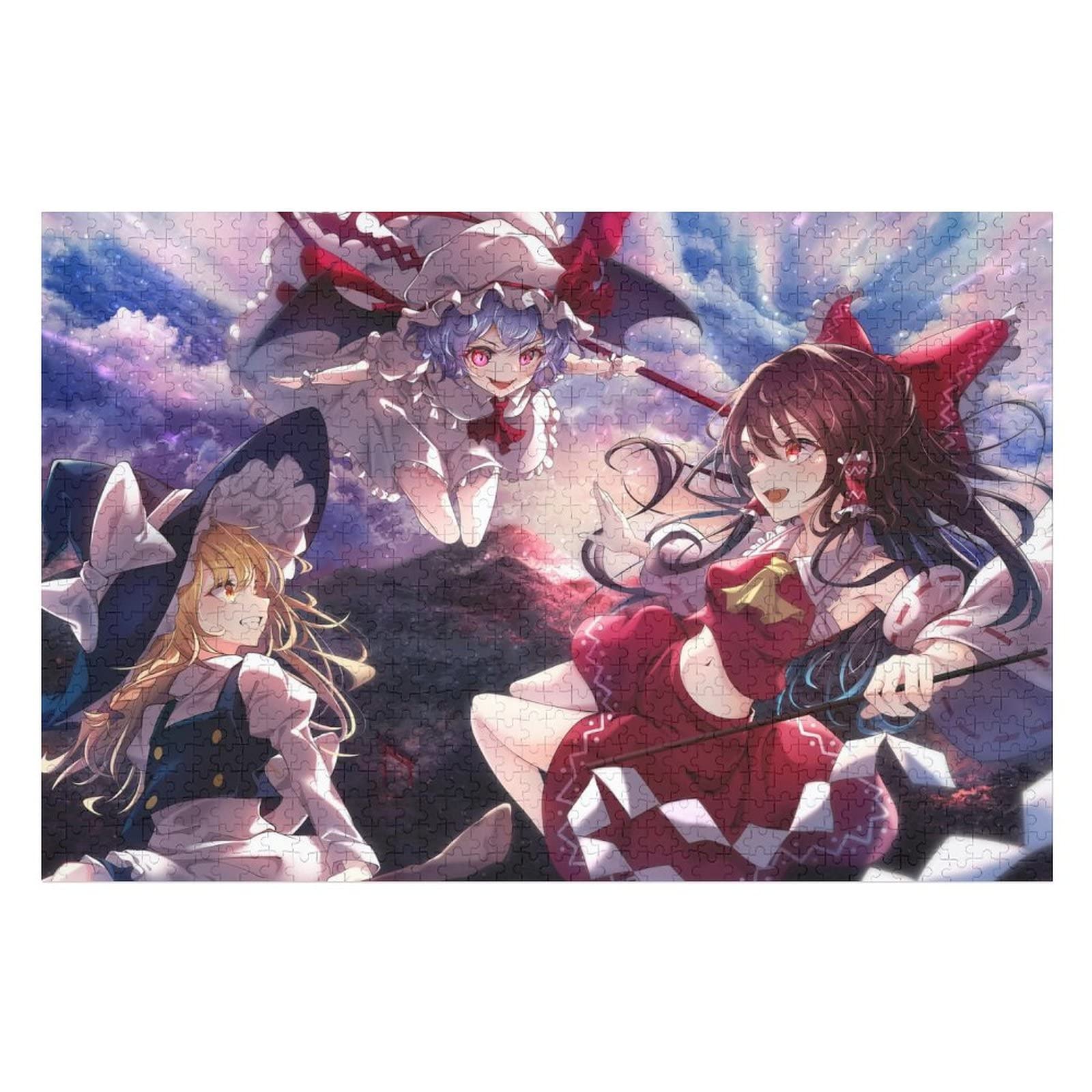 Amazon.co.jp: ジグソーパズル 東方シリーズ レミリア 博麗霊夢 霧雨魔