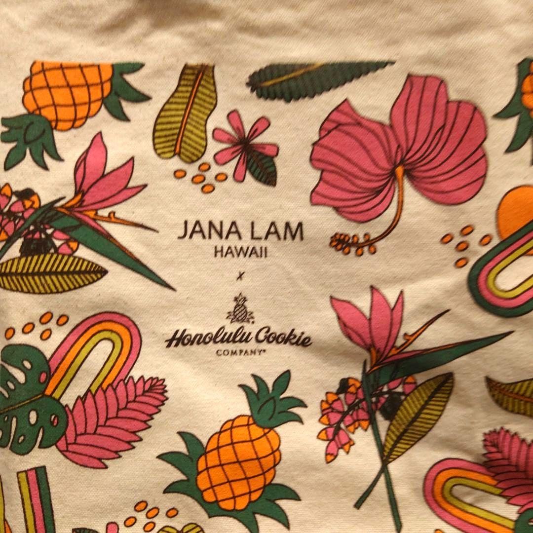 Amazon.co.jp: ホノルルクッキーカンパニー エコバッグ JANA LAM 