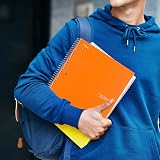 Five Star Spiral Notebook + Study App, 2 Subject, College Ruled, 8-1/2" x 11", 120 Sheets, Fights Ink Bleed, Purple, Orange, Green, Blue, Gray, Black, Color Will Vary, 1 Count (824230) – view 7
