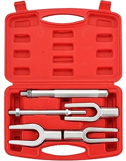 ATPEAM 5-Piece Ball Joint Separator Set | Pickle Fork Tool Set | Tie Rod Removal Tool Set | 1-1/8", 15/16", 11/16", for Cars and Light Vans