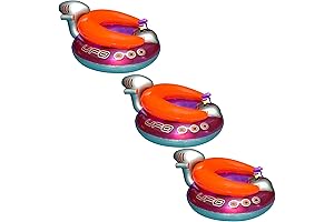 Swimline Original Inflatable UFO Spaceship Pool Float Ride On with Fun Constant-Flow...