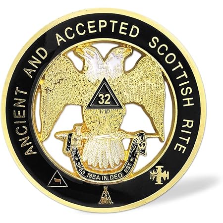 Car Chrome Decals Scottish Rite 32nd Degree 3