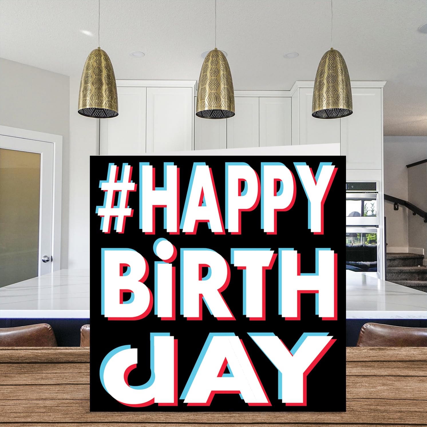 Carte d'anniversaire amusante pour elle ou lui – Eat Sleep TikTok Repeat – Cartes d'anniversaire pour les amateurs de réseaux sociaux 145mm cartes de