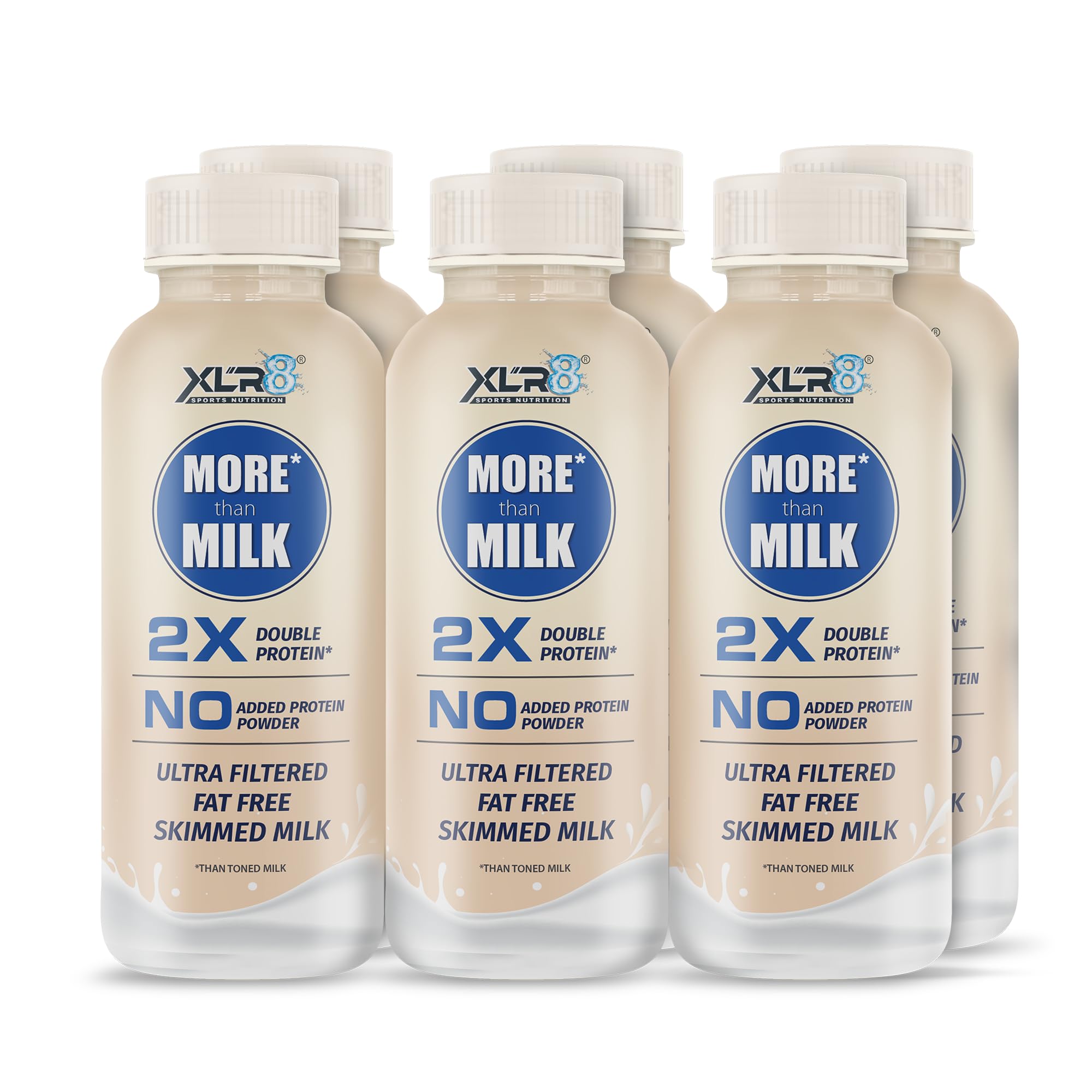 XLR8 More than Milk Ultra-Filtered High Protein Skimmed Milk 250 ml (Pack of 6)-image-48