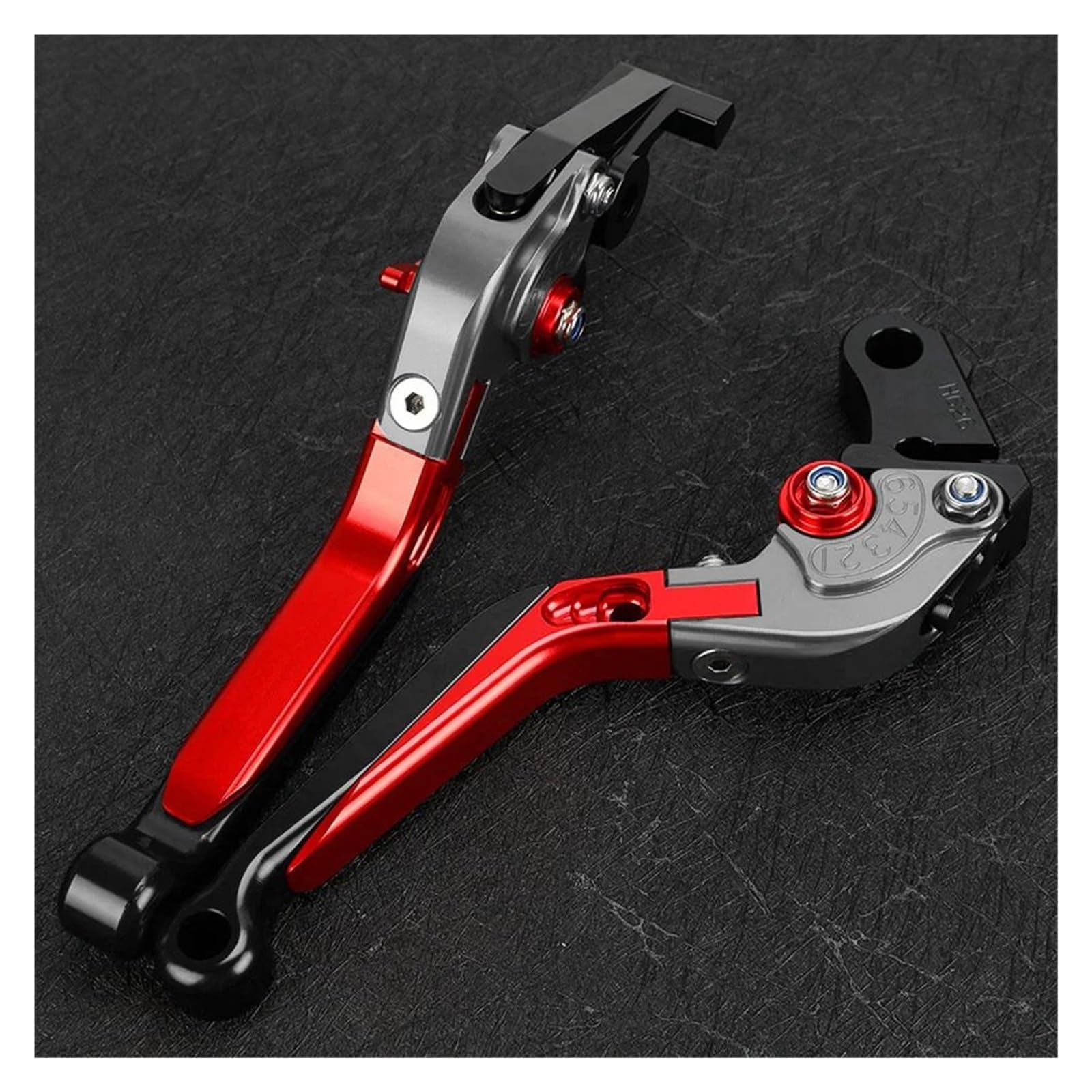 USQBUZHHK Brake Clutch Lever Motorcycle Control Handles Brake Clutch Levers Adjustable for Suzuki GSXS1000 F ABS 2015-2023(Xx)