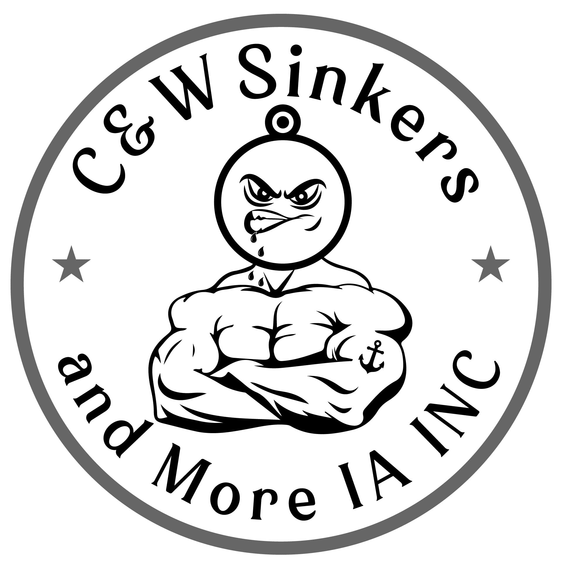 C&W SINKERS AND MORE Bank Sinkers (1oz-32oz) (3oz, 24pk)