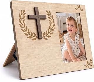 Blank DIY Photo Frame Gifts for Baby Boy Girl Kids-Write Your Own Blessing