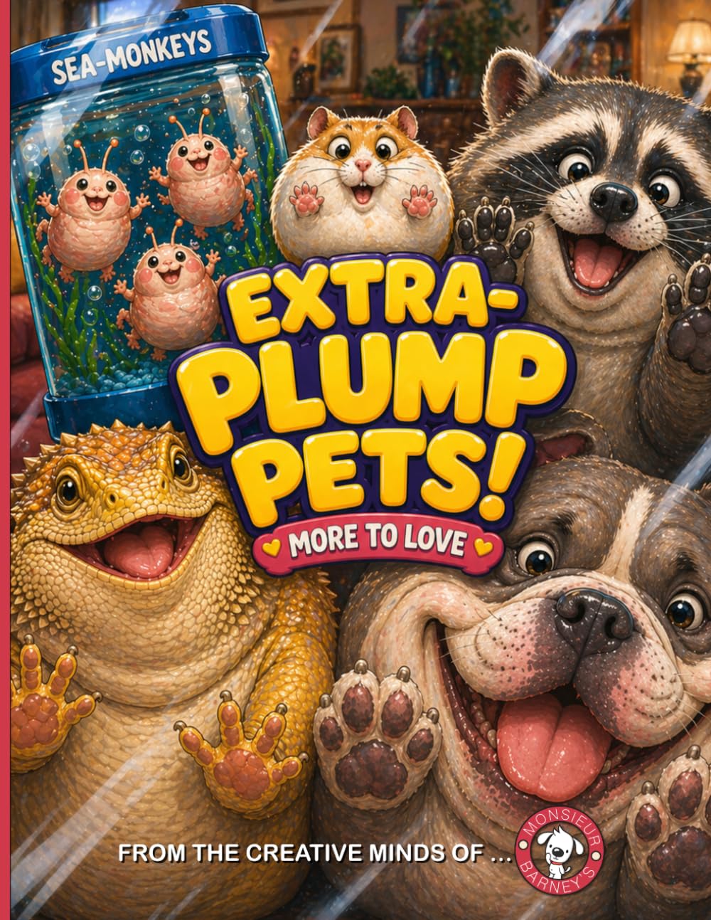 EXTRA-PLUMP PETS: More To Love - Coloring Book