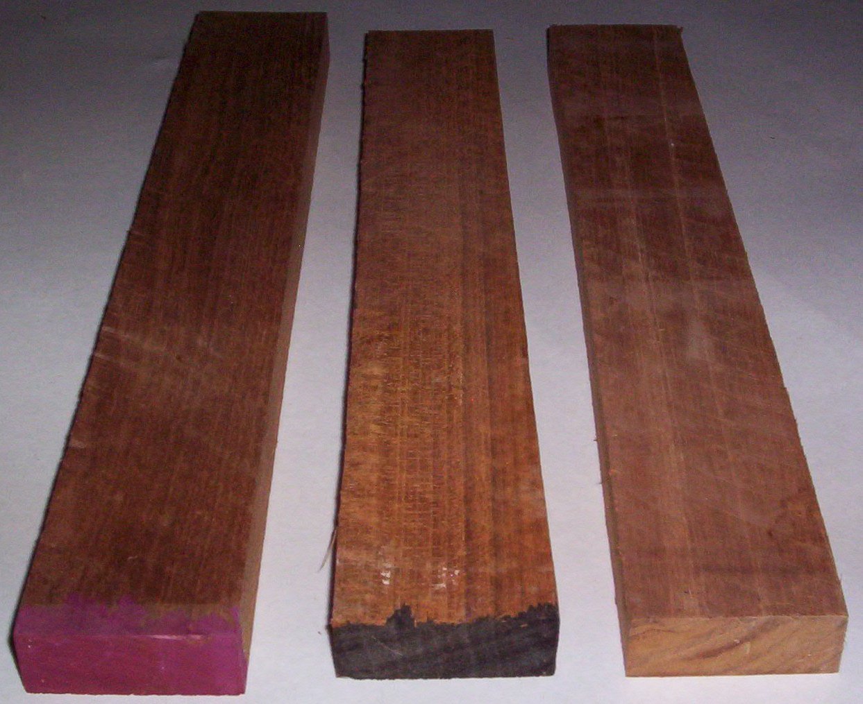 Teak Wood Boards. Exotic lumber from Thailand. Each board is about 7/8