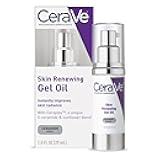 Skin Renewing Gel Oil, Daily Hydrating Serum For Face With CeraPlex & Hyaluronic Acid, Gel Moisturizer For Face Hydrates & Smooths Skin, Non-Greasy, Fragrance Free & Non-Comedogenic, 1 Ounce