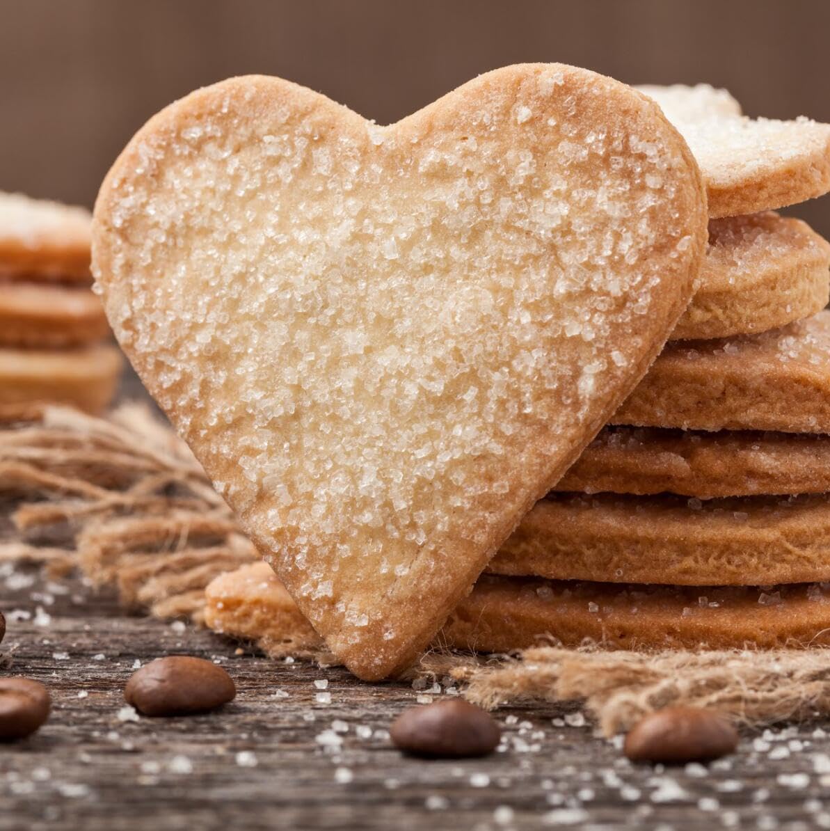 5 Formine Per Biscotti A Cuore In Acciaio Inox - Set Di Tagliapasta Di Diverse Misure Per San Valentino E Fai Da Te