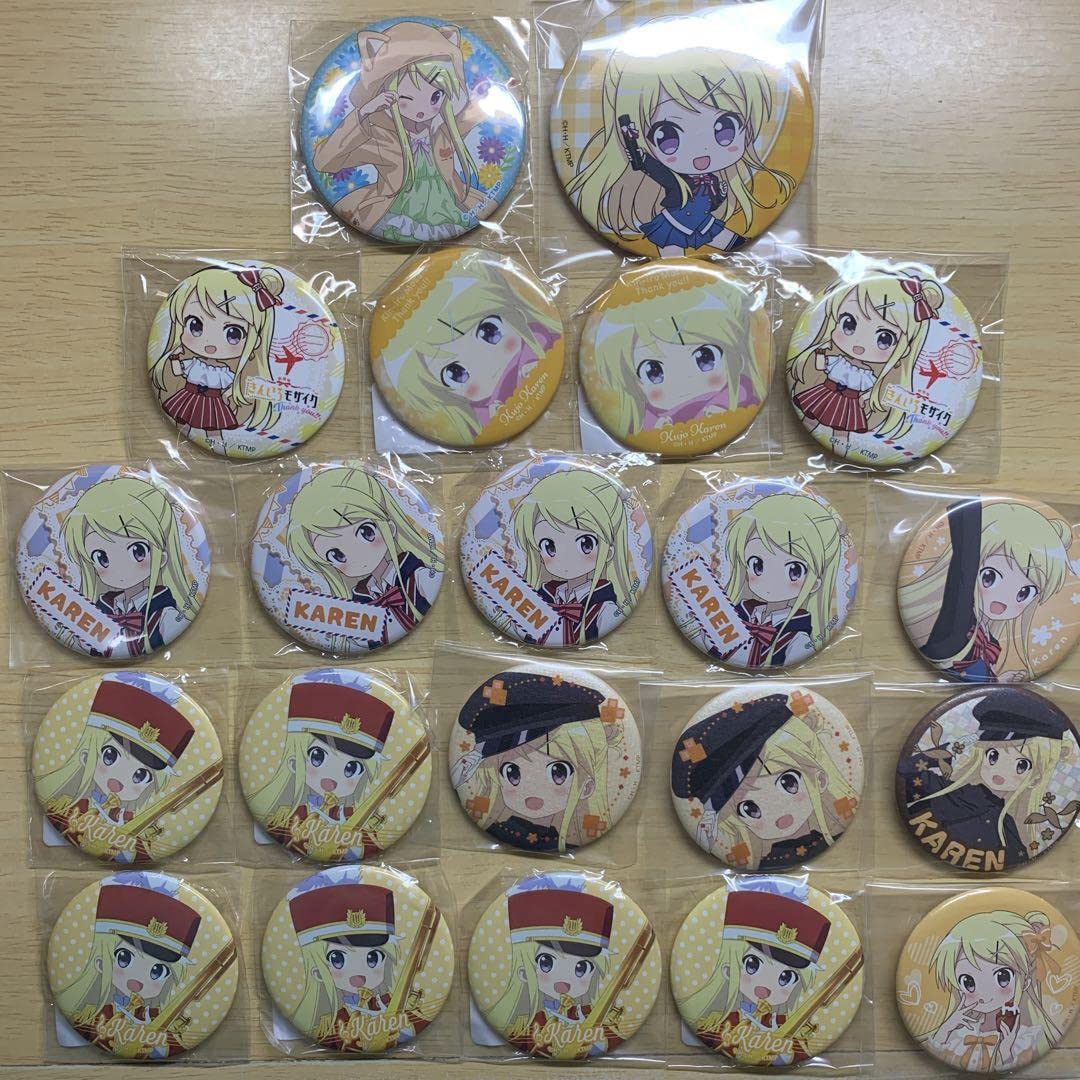 きんいろモザイク 缶バッチ きんいろモザイクThank you!! 描き下ろし缶バッジ 全5種 | Title