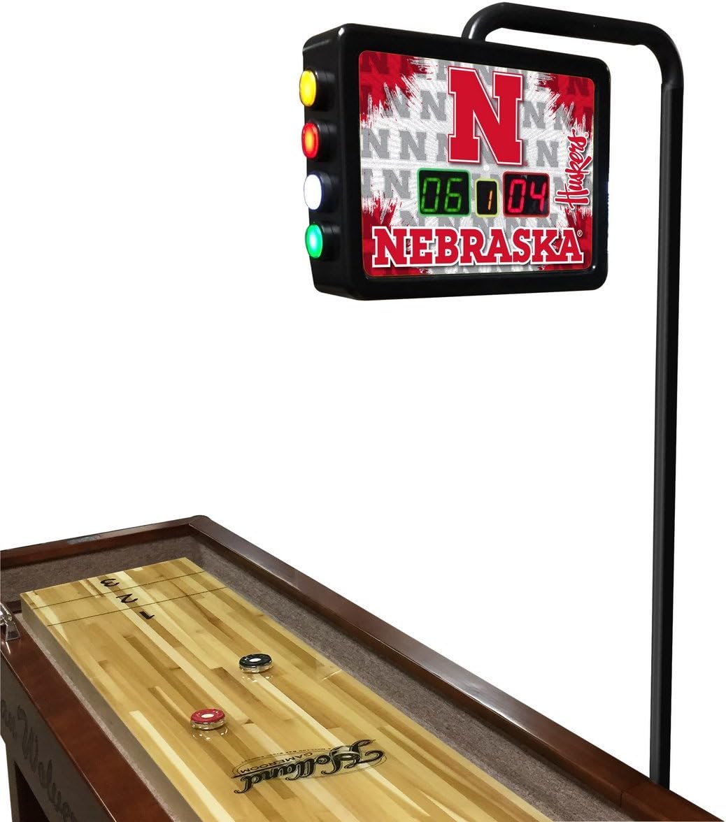 Holland Bar Stool Co. Nebraska Electronic Shuffleboard Scoring Unit - Officially Licensed