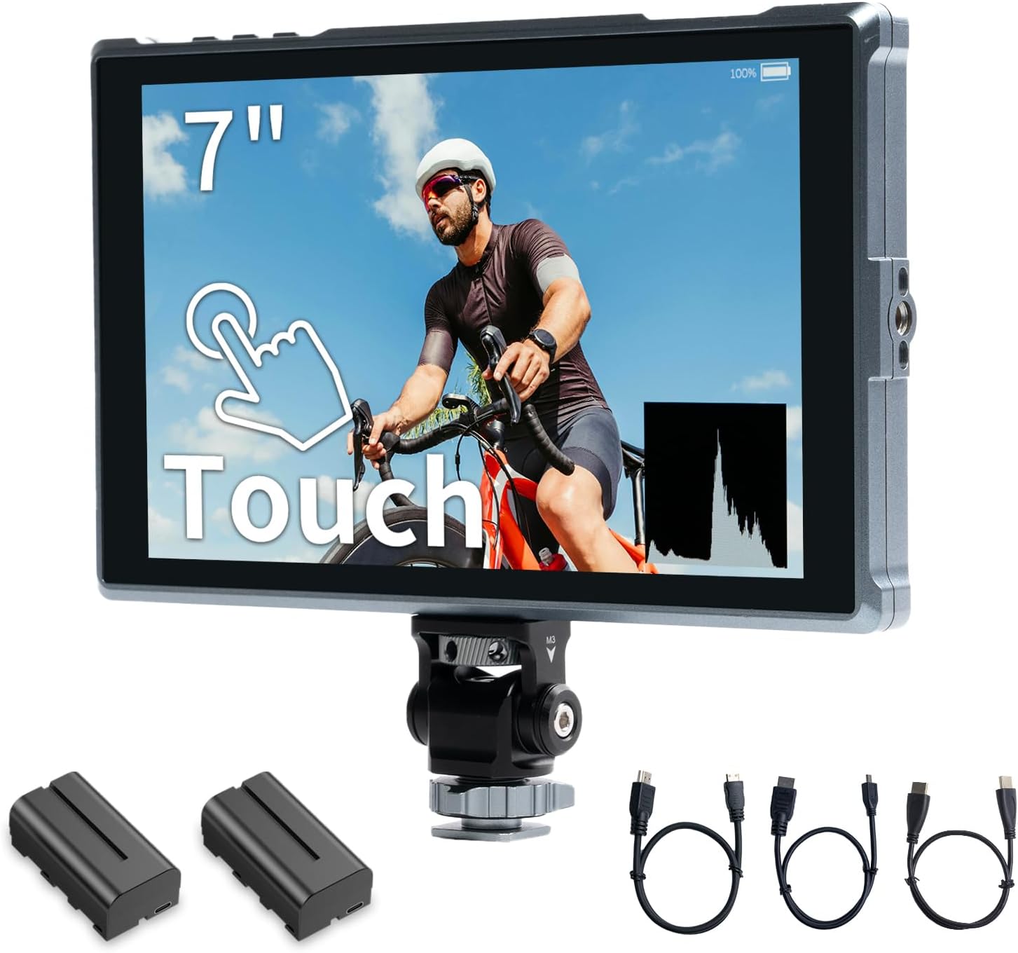 FW759 PRO 7 Inch 400nit Touchscreen Field DSLR Camera Monitor