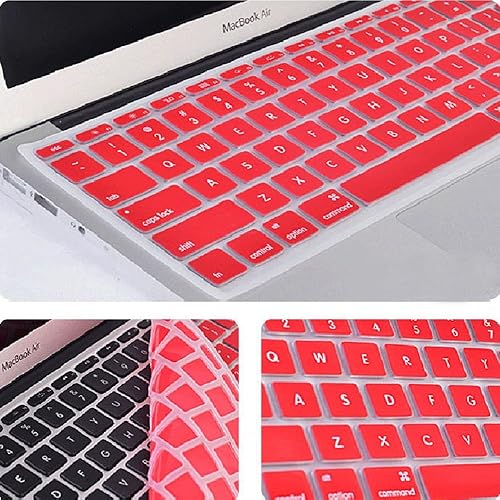 Miniatura 6 de Pack 5 en 1 de carcasa para MacBook Air de Se7enline de plástico duro tacto suave con protector de teclado de silicón protector de pantalla tapón
