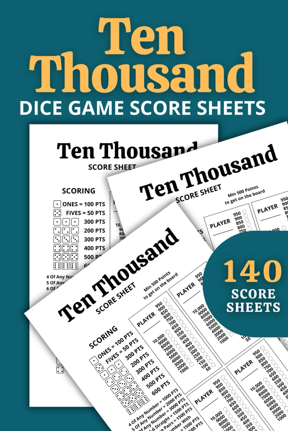Ten Thousand Score Sheets 140 - 71w3LbEv2cL. SL1499