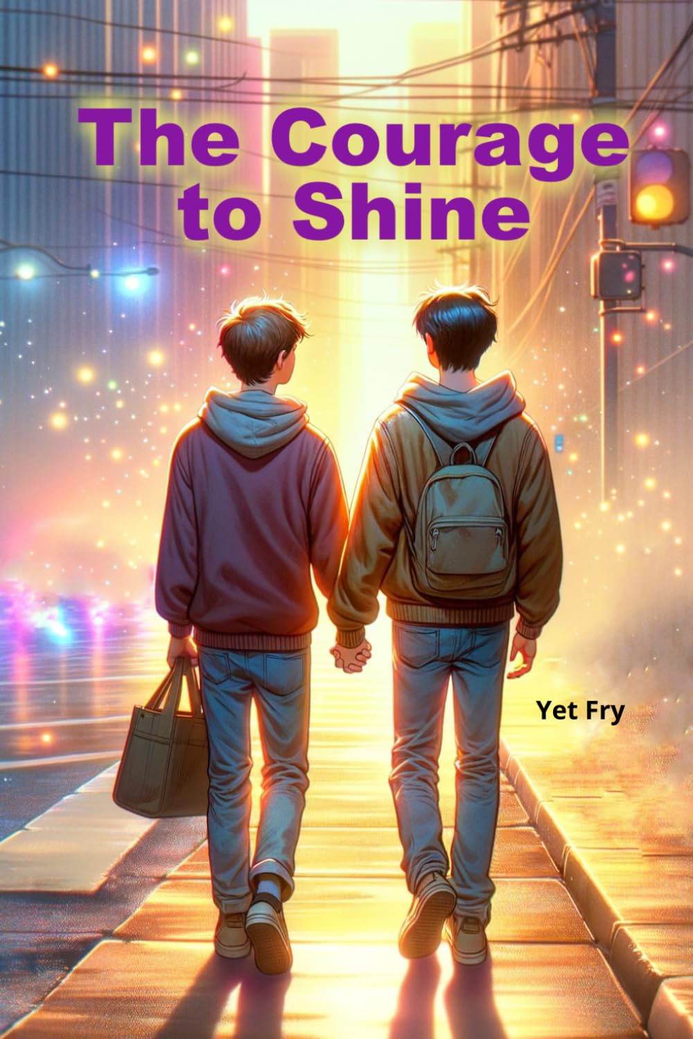 The Courage to Shine: A young adult gay coming-of-age story about finding your people, speaking your truth, and discovering the kind of bravery that