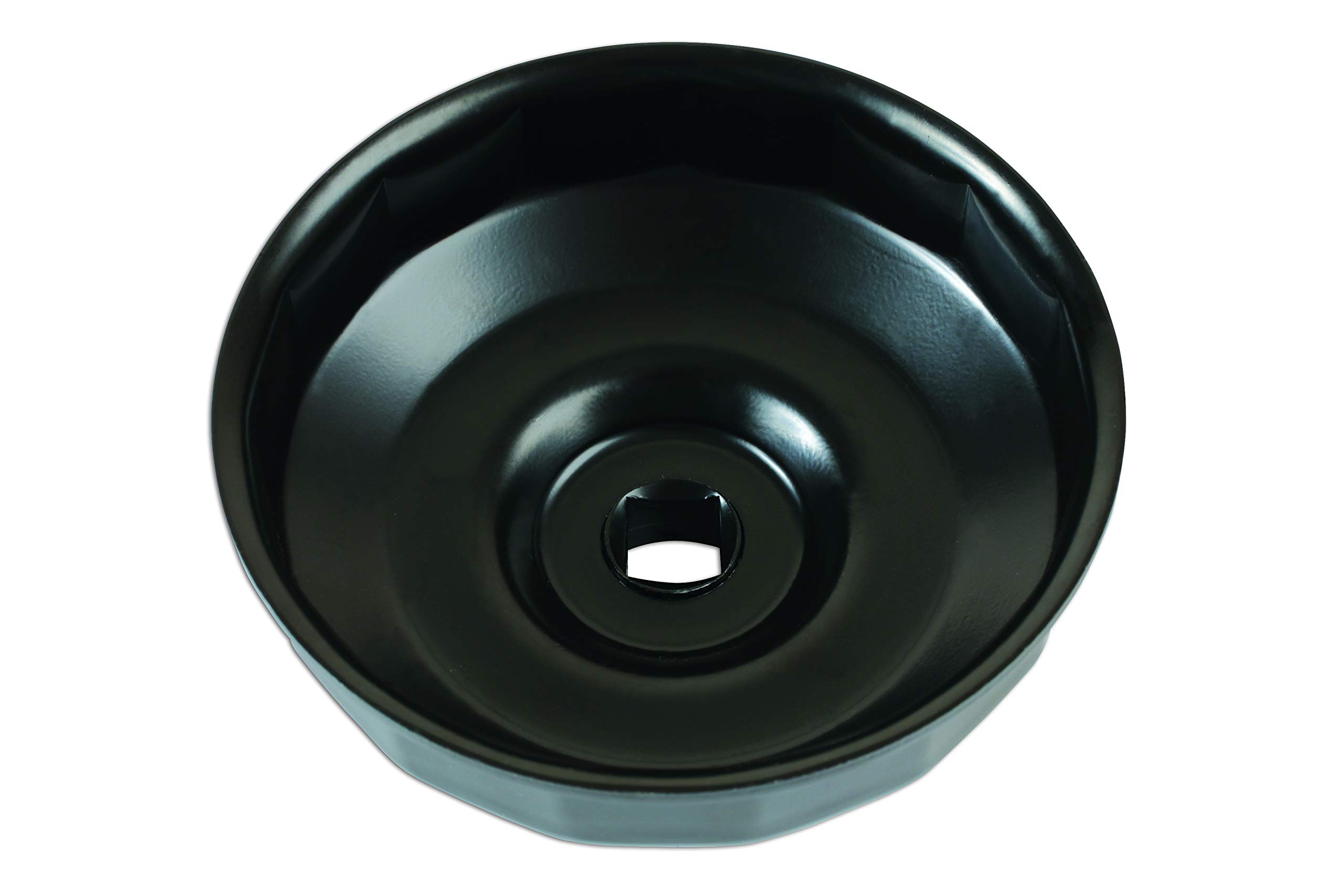 Laser 6607 Oil Filter Wrench 107mm x 15 Flutes, Black