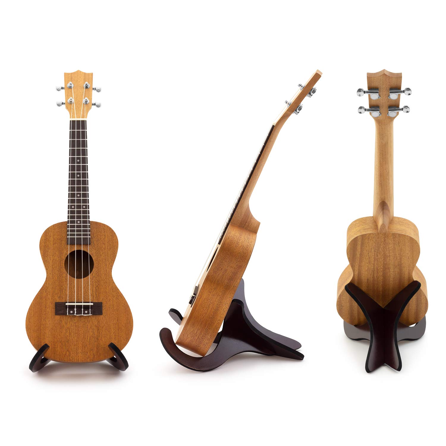 Ukulele Stand Houten Opvouwbare Draagbare Stand voor Ukelele .Mandolinen. Violen