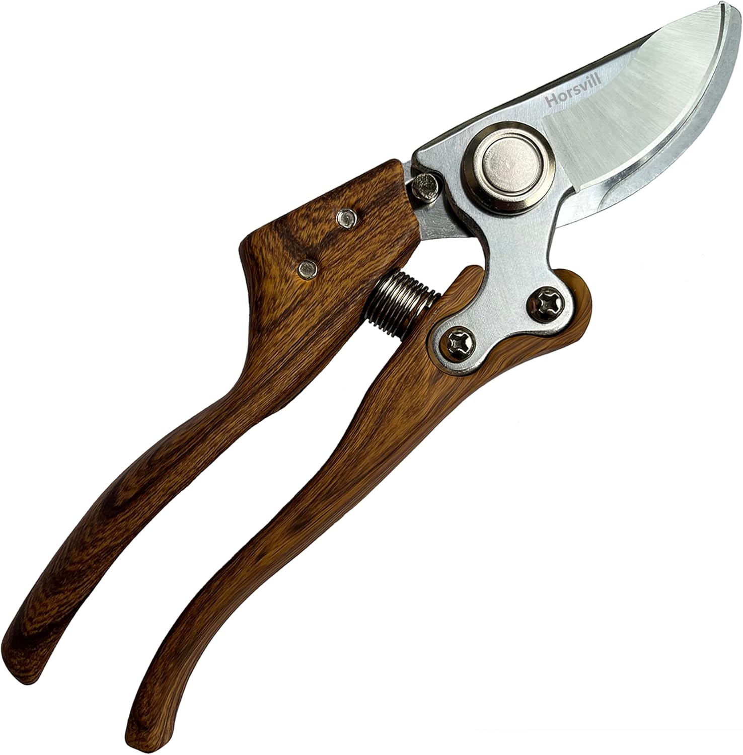 Garden Shears, Japanese Floral branch cutters, Snips for Gardening, Flower scissors Florist clippers, Hand Held Pruners for Gardening Heavy Duty, Pruning shears for garden (Wood Black)