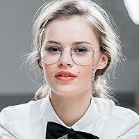 Vista 4 de Dohia Cadenas de gafas para mujer con cuentas para gafas de sol, soporte de cuerda para gafas de sol, soporte para correa D2-JSYJL