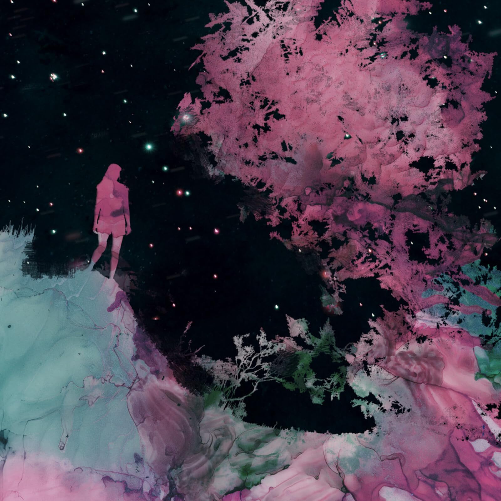 UNREQVITED - Mosaic I: L'Amour Et L'Ardeur - CLEAR PINK MARBLED VINYL LP