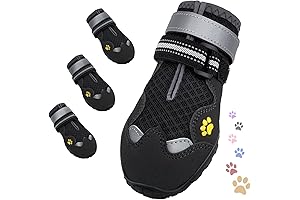 FISHOAKY Anti-Slip Dog Boots