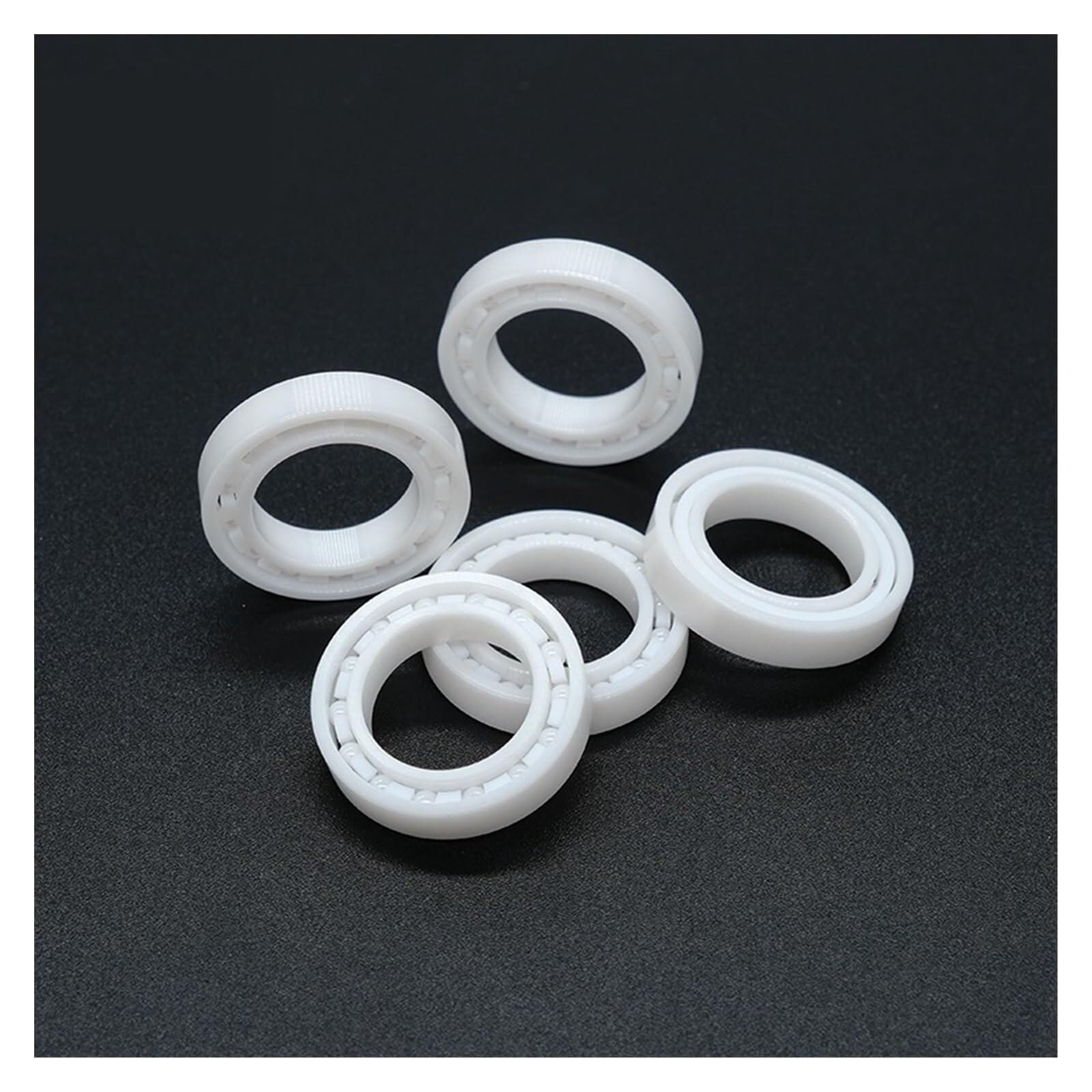 Namiar, 1 szt. 15X24X5 Mm 6802 ABEC-9 Pełne łożysko ceramiczne Cyrkonia ZrO2 Łożysko kulkowe Lucky