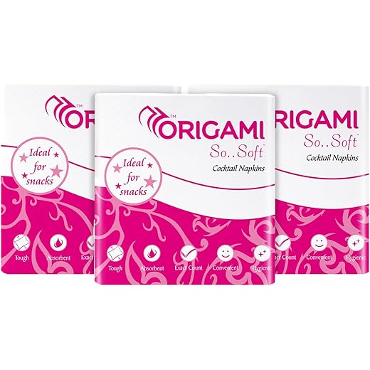 Origami Tissue Paper Napkins Pack of 3