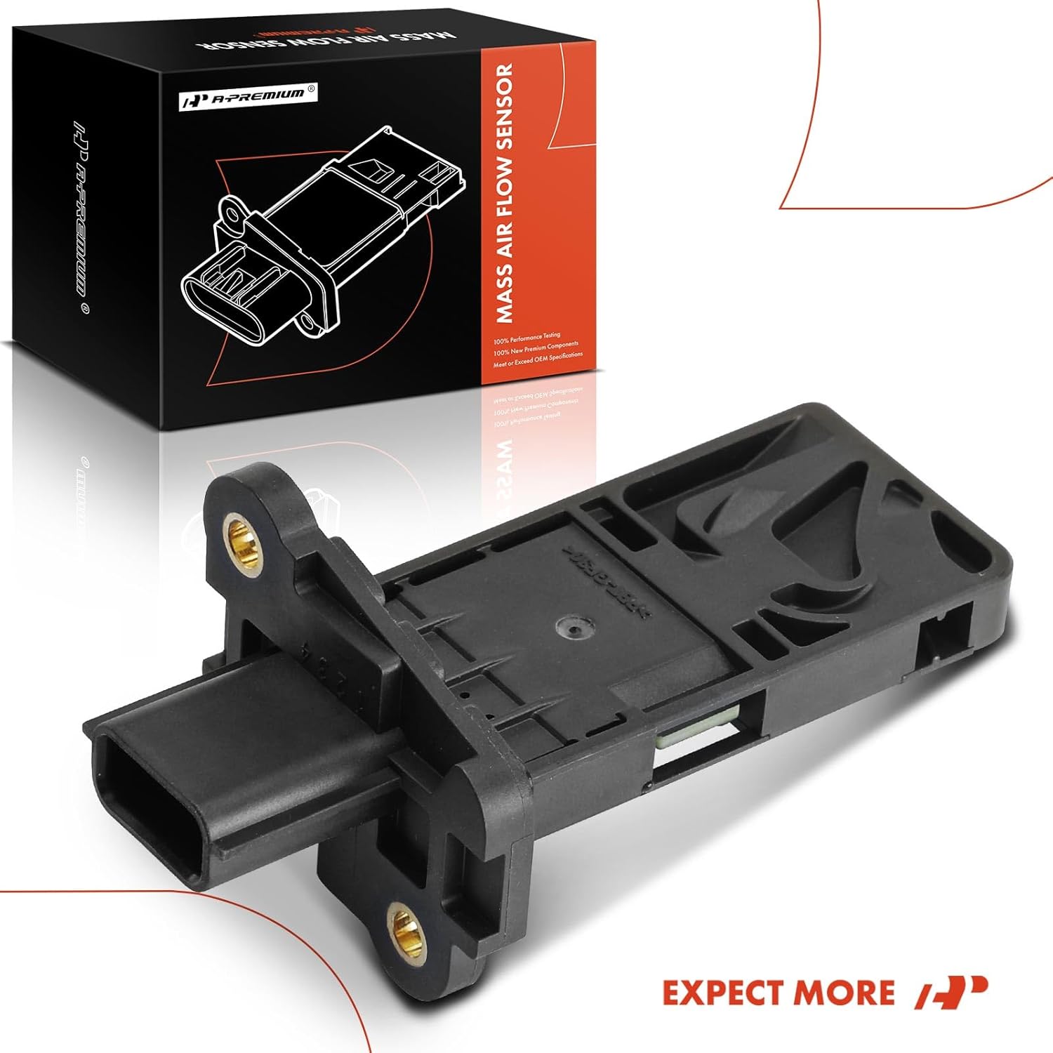 A-Premium Mass Air Flow Sensor [4-Pins] Compatible with Nissan Altima 2019-2022 2.0L & Infiniti QX50 2.0L, without Housing