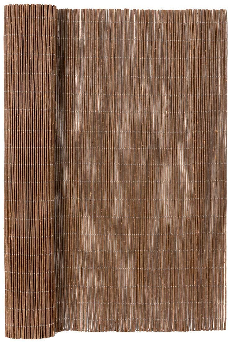 Prime Plus 4M WILLOW SCREENING ROLL Screen Fencing Garden Fence Panel Outdoor 2m (L) x 4m (W) Privacy Border