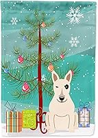 Vista 159 de Caroline's Treasures BB4243GF Bandera de jardín con texto en inglés «Merry Christmas» con texto en inglés «Merry Christmas», bandera decorativa