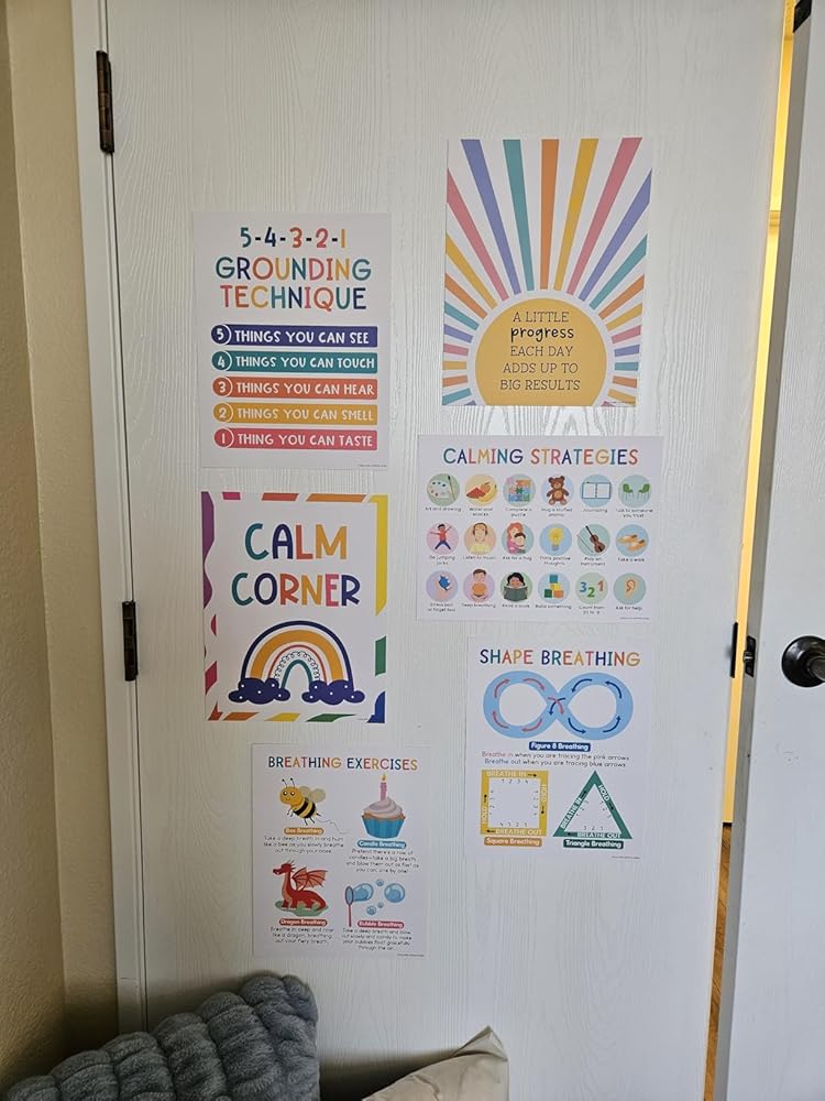 Calm Down Corner Posters