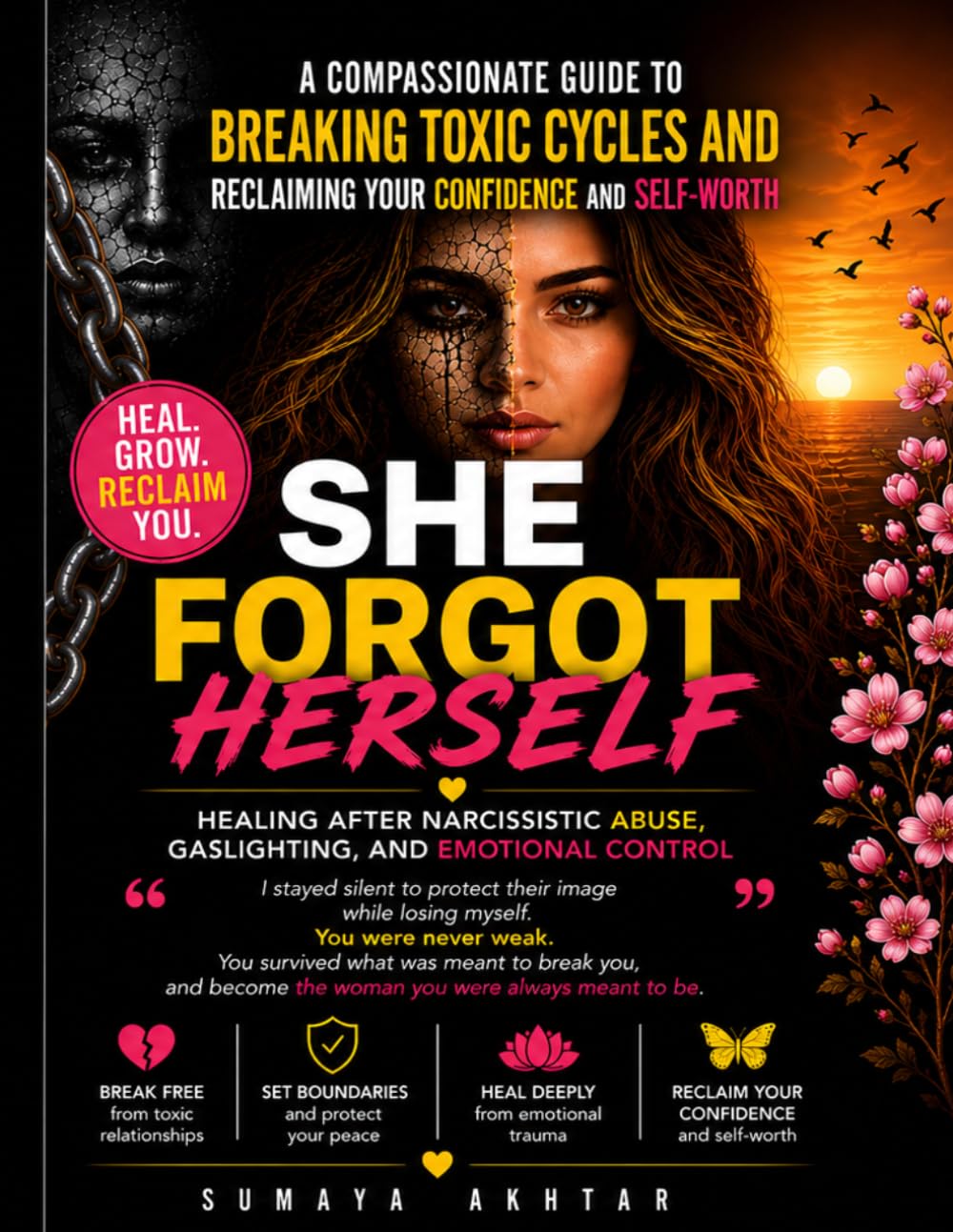 SHE FORGOT HERSELF: Healing After Narcissistic Abuse, Gaslighting, and Emotional Control