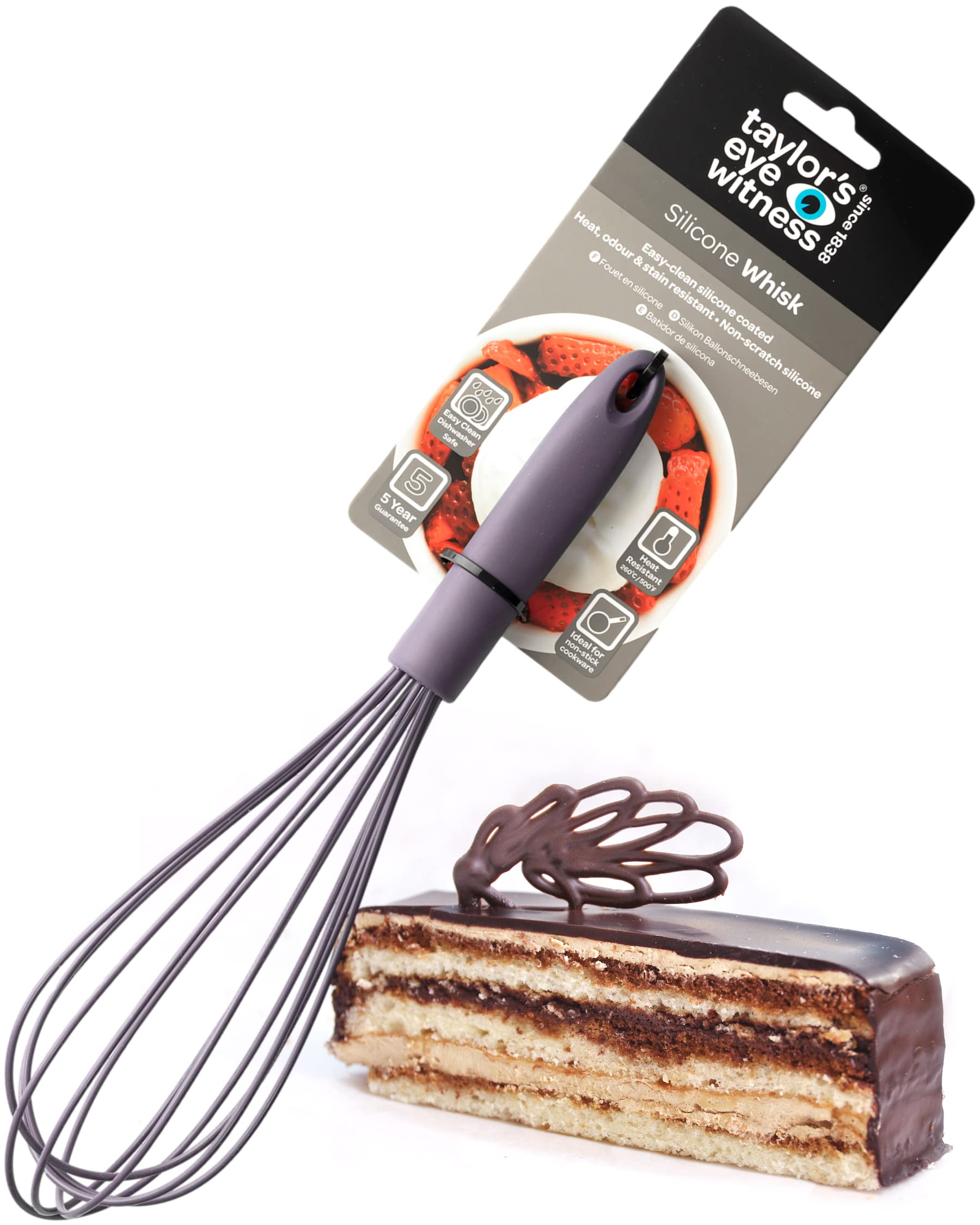 Utensilios de cocina, colores variados Silicone Whisk 29cm/11.5" Azul vaquero. — view 22