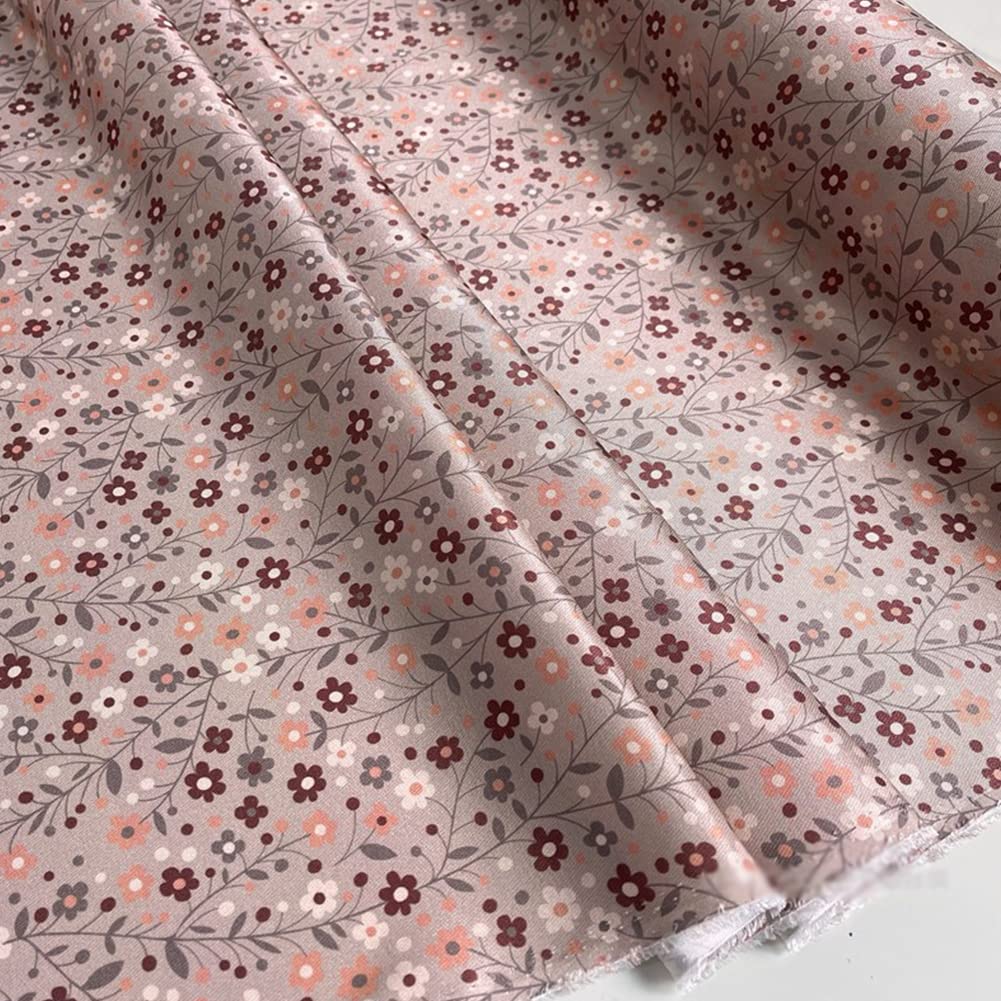 Brokatowa tkanina jedwabna satynowa 135 cm x 50 cm do odzieży DIY
