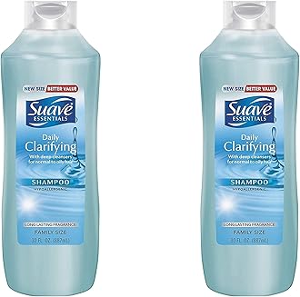 Suav Sh Ess Daily Clrfing Size 30z Suave Shampoo Essencial Daily Clarifying 30z, 2 pack