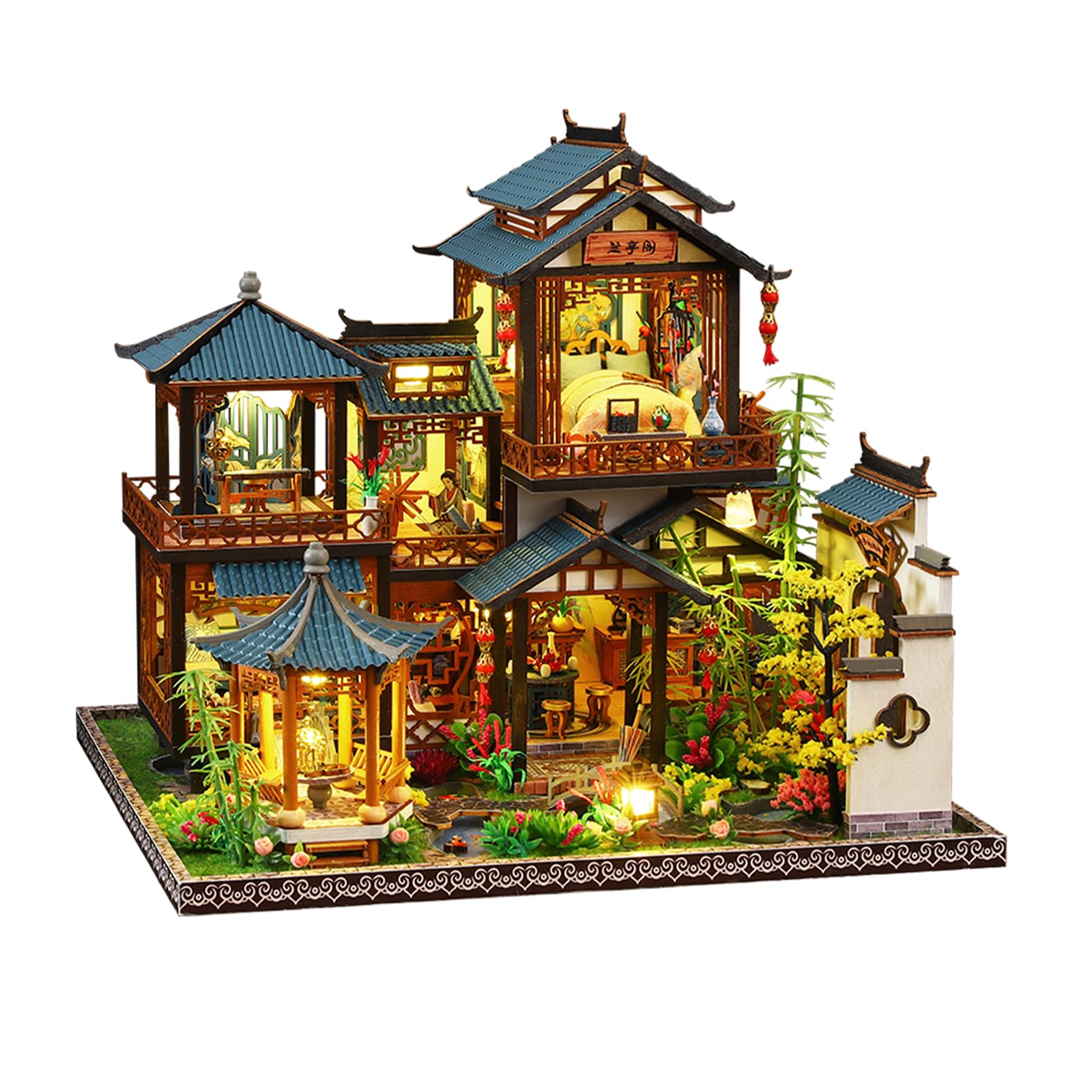 Amazon.com: OZJAY Miniature House Kit for Adults, Mini House Kit