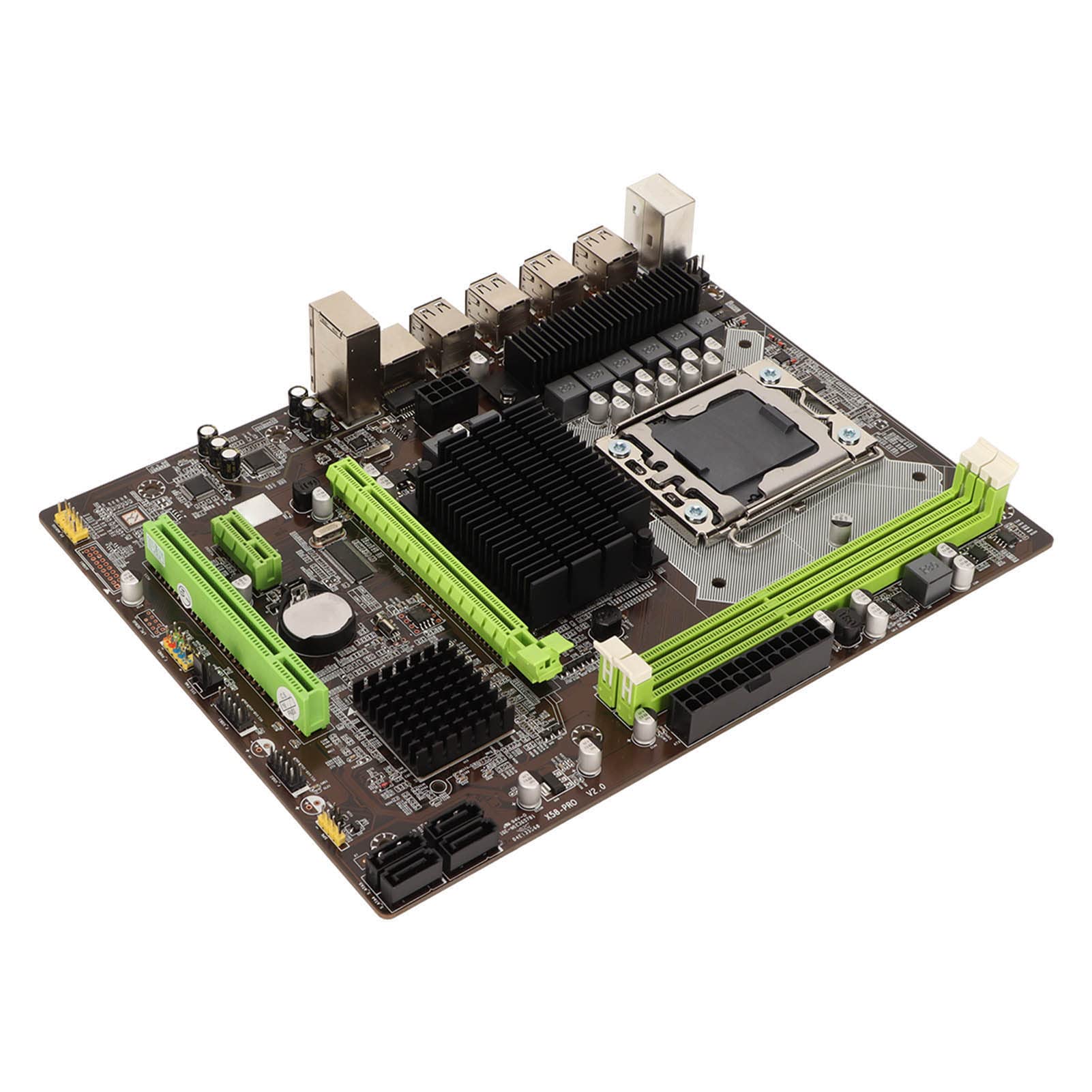 Do Płyty Głównej X58 Pro M ATX, Płyty Głównej LGA 1366 DDR3 z Gniazdem Karty Graficznej PCI Express 16X, Obsługuje Typ Pamięci DDR3x2, Interfejs SATA2.0x4, Obsługuje Pamięć Reg, ECC i Serwerową