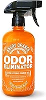 Angry Orange Pet Odor Eliminator for Dog Cat Urine Stains & Smells - Natural Enzymatic Citrus Cleaner 24oz Spray