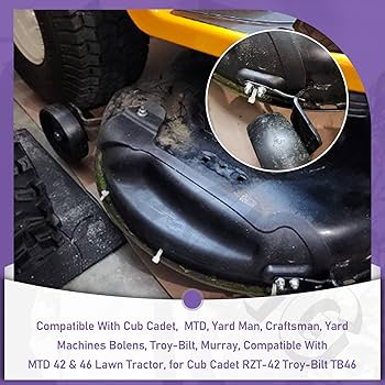 Amazon.com : ZHIXING 631-05195A Mulch Plug Compatible with MTD Cub