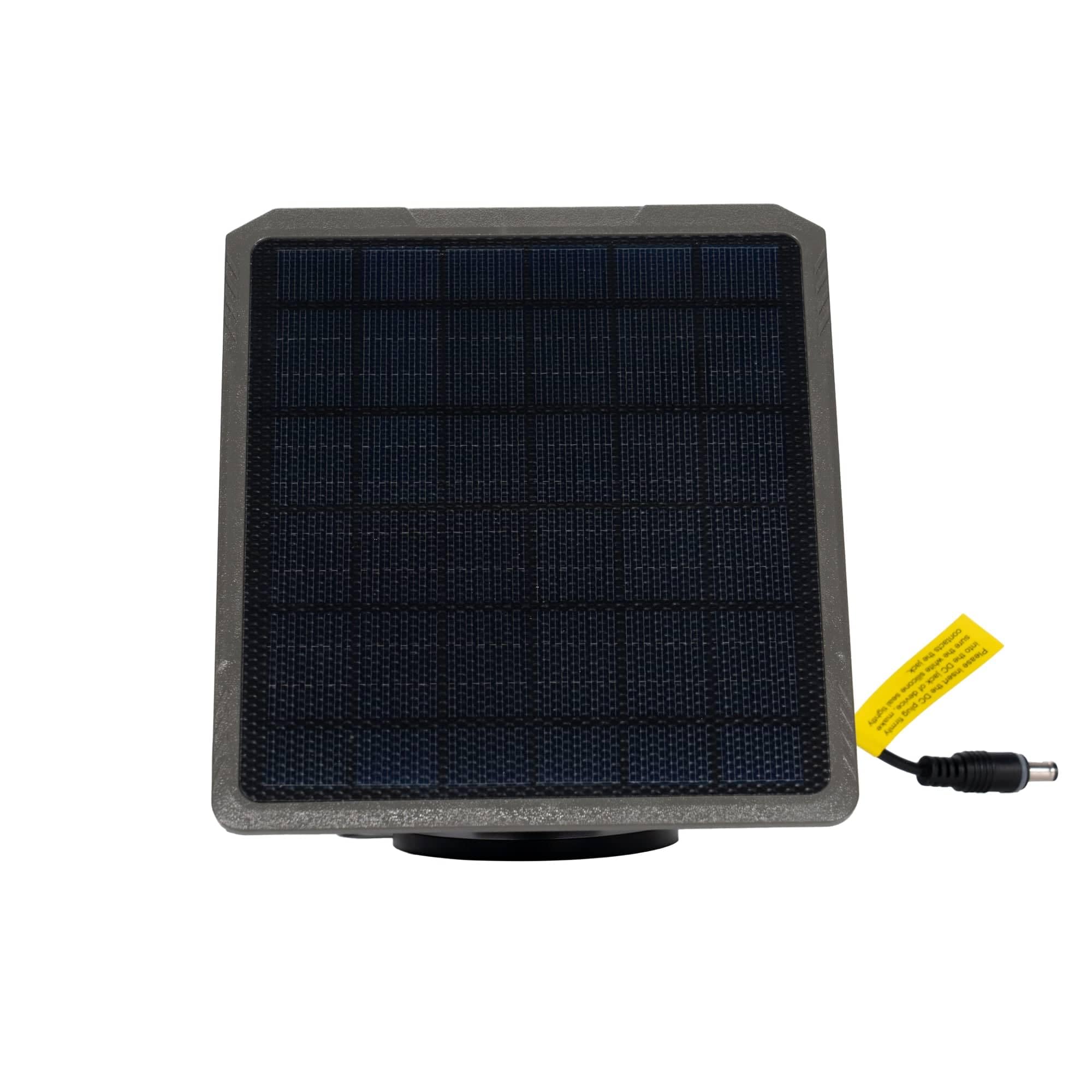 GardePro SP300 panel słoneczny do foto-pułapki, wtyczka 5,5 x 2,1 mm, do kamery myśliwskiej GardePro E6P, E6P Max (E6PMB), E8P, E8P Max (E8PMB), X20 Pro Max (X20PLMB), X50 Pro Max (X50PLMB)