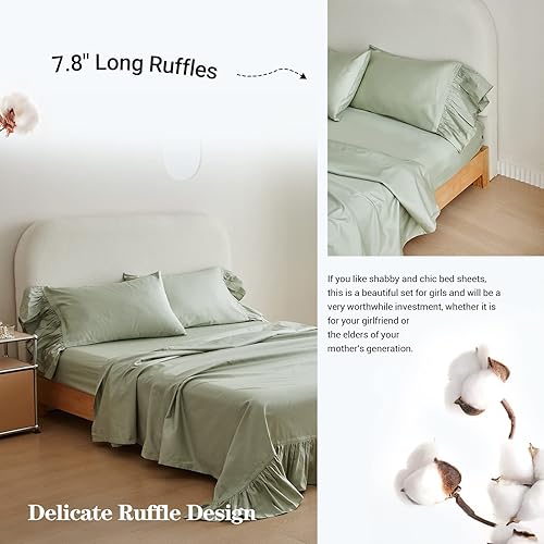 Miniatura 3 de Simple&Opulence Juego de sábanas 100% algodón lindo para el regreso a clases (1 sábana encimera, 1 sábana bajera y 2 fundas de almohada con